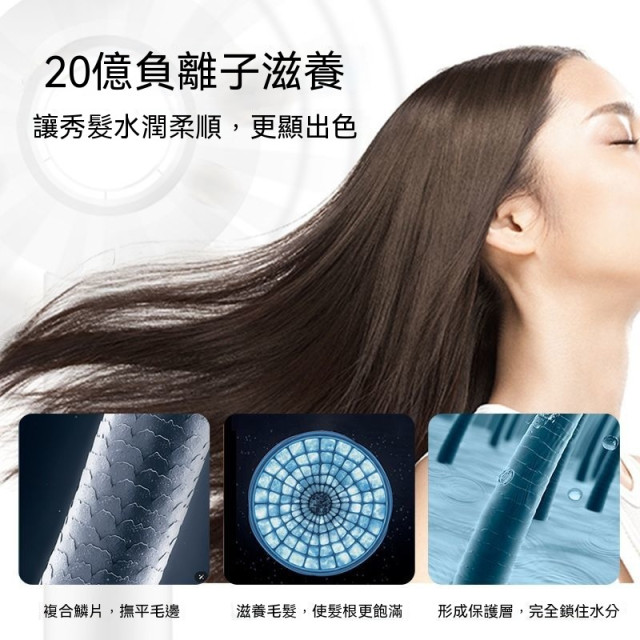 美規110V華強北吹風機家用中空無葉負離子電吹風靜音高配台灣香港