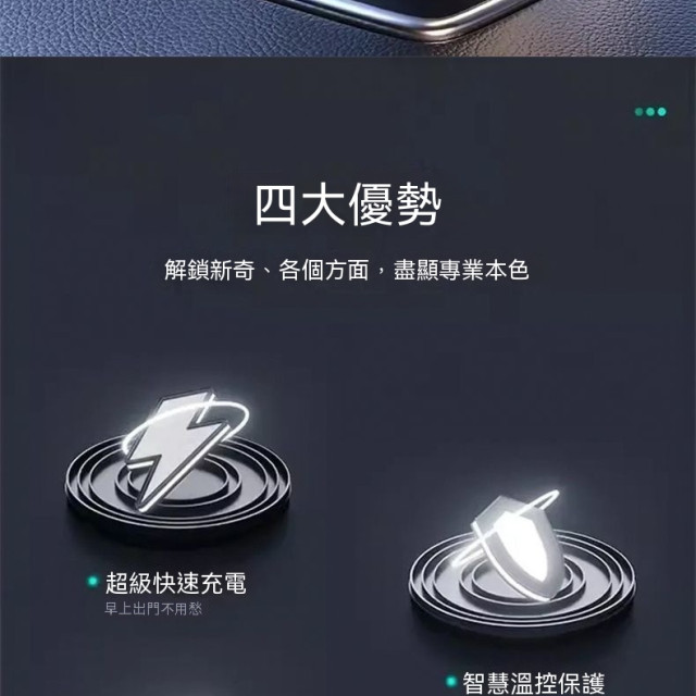 車載充電器5080超級快充帶伸縮線5合1車充適用安卓蘋果手機閃充